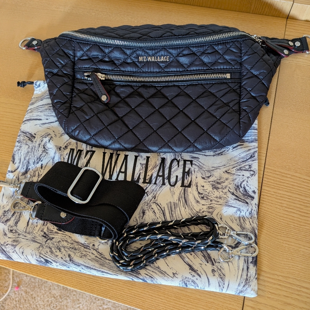 MZ Wallace Crosby Sling Black